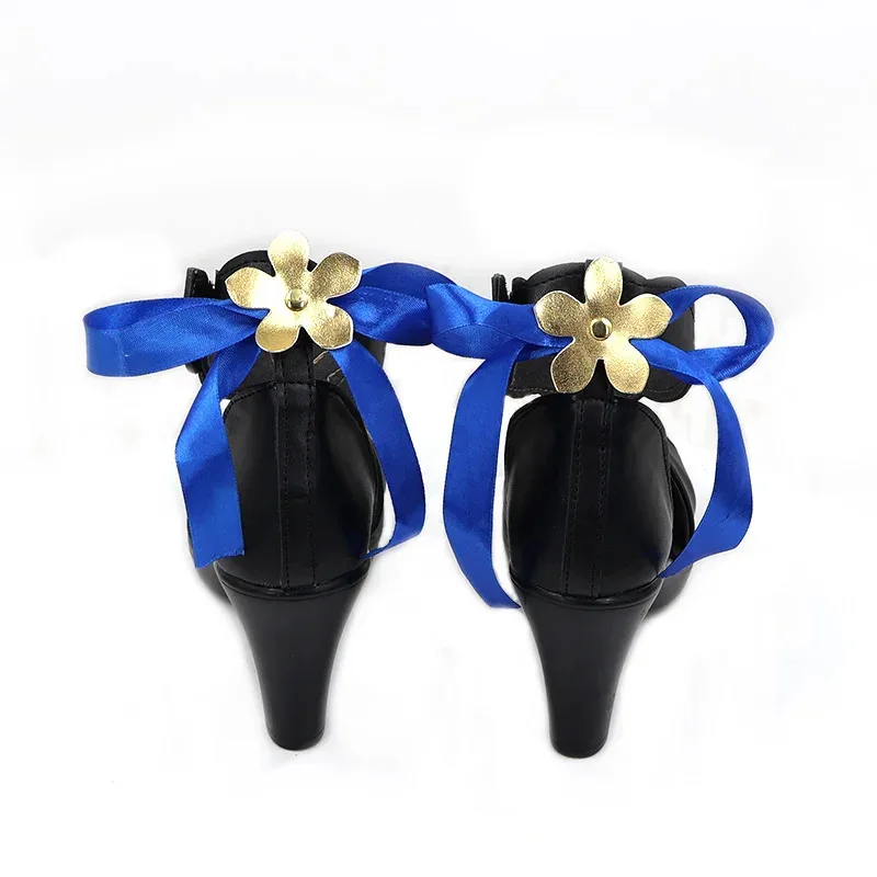 Games Sweet Rain of Genshin Impact Cosplay Shoes Boots Halloween Party Role Play Custom Made