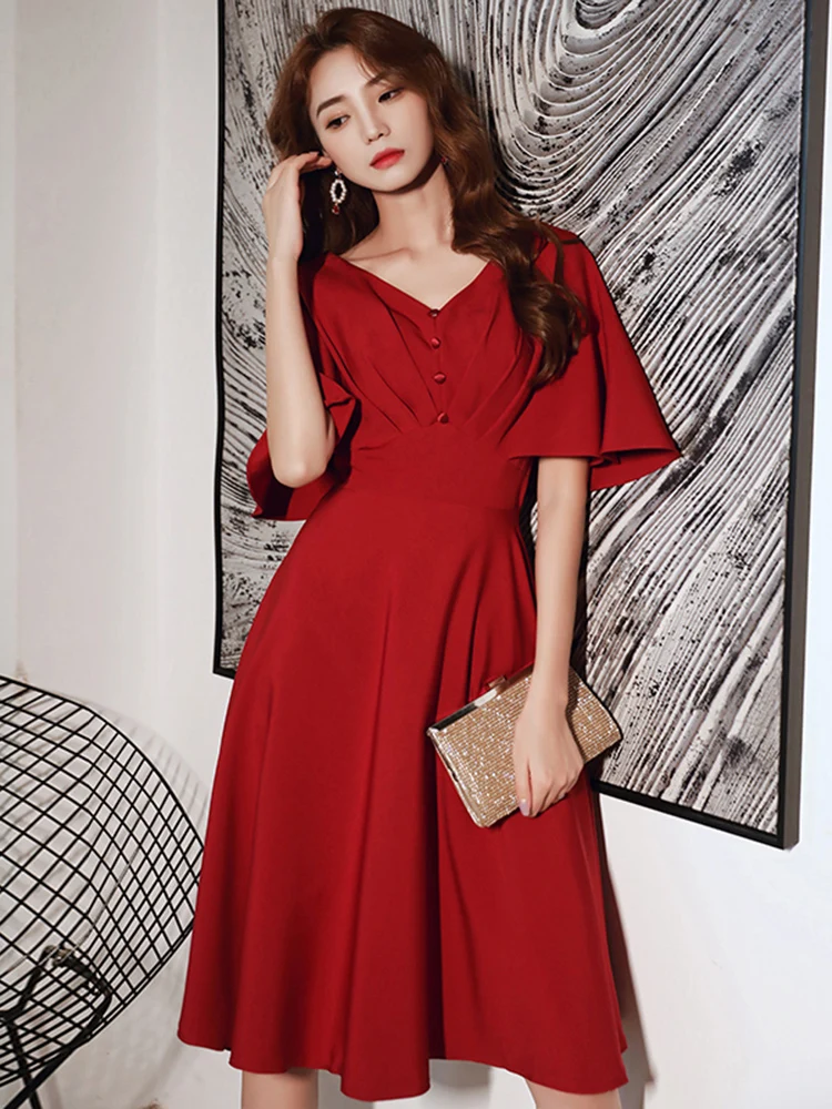 

plus Size Wedding Dr ort Sle for Engagement Par Bridal Gown Slimming Effect Suitable for Daily Wear And Other Ocns