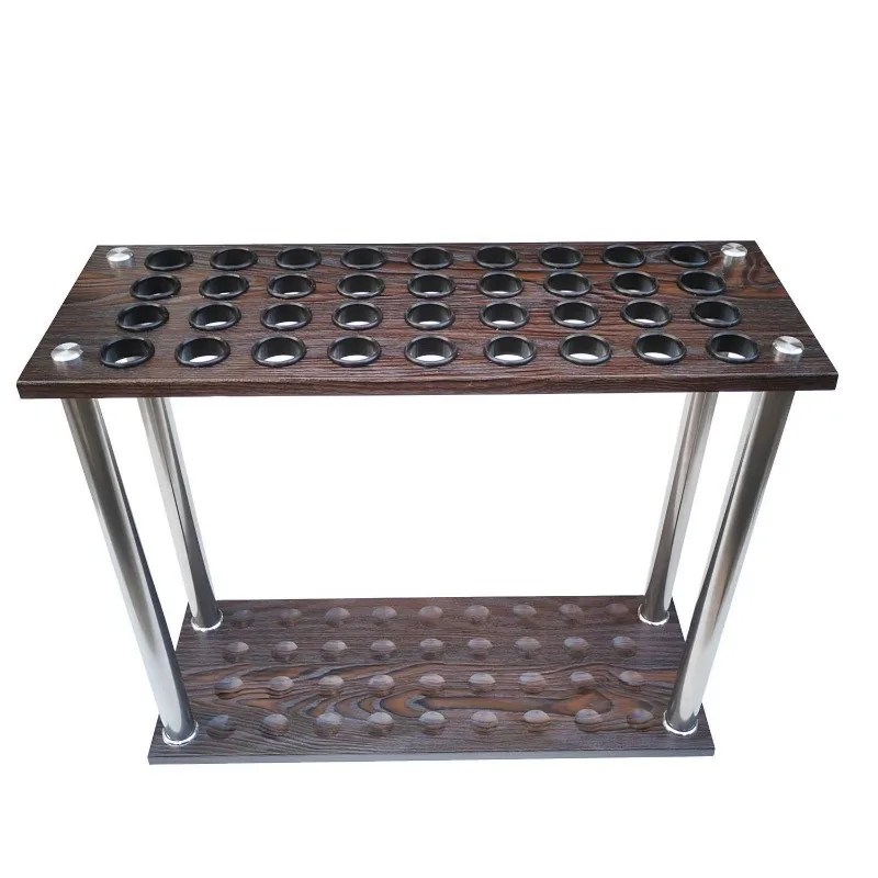 Floor-to-ceiling display stand 36-hole billiard club rack, rod rack, porous vertical placement, male pole storage is stable