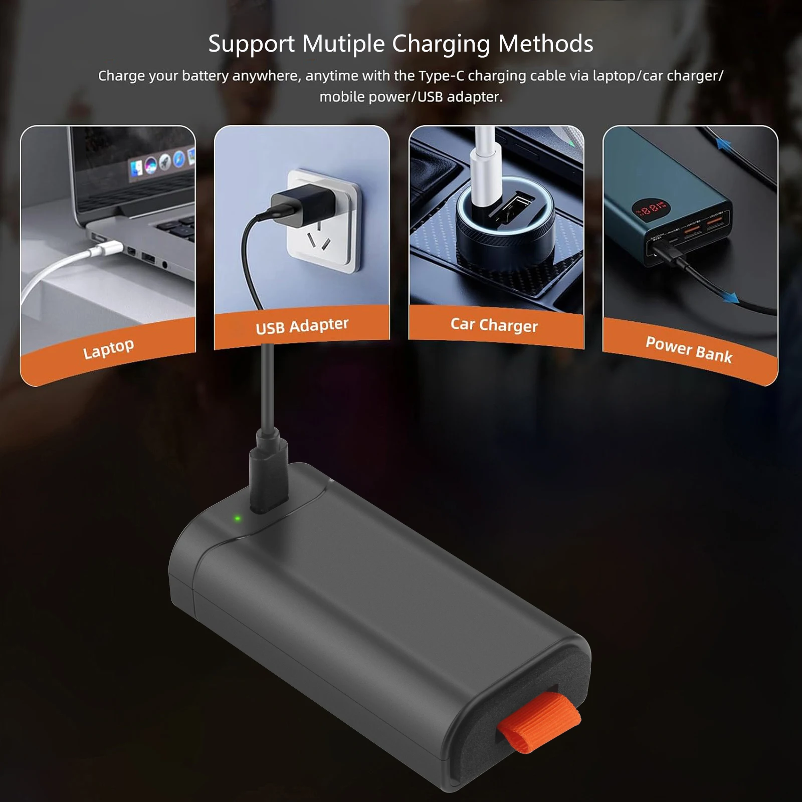 لبطارية JBL 200 - بطارية احتياطية سهلة الاستبدال بقدرة 6800 مللي أمبير في الساعة متوافقة مع PartyBox Club 120