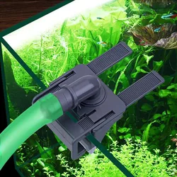 1Pcs Aquarium Water Tube Holder Water Pipe Hose Mount Bracket for 12-16mm Pipe Water Tube Fixed Clip Fish Tank Hose Clamp