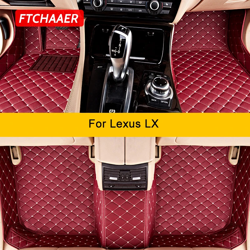 

FTCHAAER Custom Car Floor Mats For Lexus LX LX450 LX460 LX470 LX570 Auto Carpets Foot Coche Accessorie