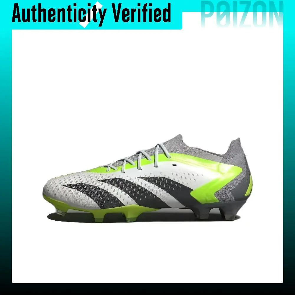 Adidas Predator Accuracy.1 Soccer Shoes Unisex Low Top Gray GZ0032