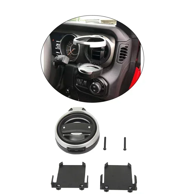 

XDS2018+ Hot Sale 4x4 Auto Tuning Accessories Cup Holder For JEEP WRANGLER JL Air Vent Cup Holder Retrofit Cup Holder