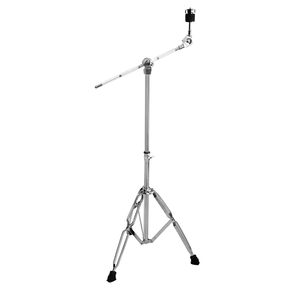 

Hooqu Factory Wholesale High Quality Straight Inclined Cymbals Pole Dual Purpose Cymbals Stand