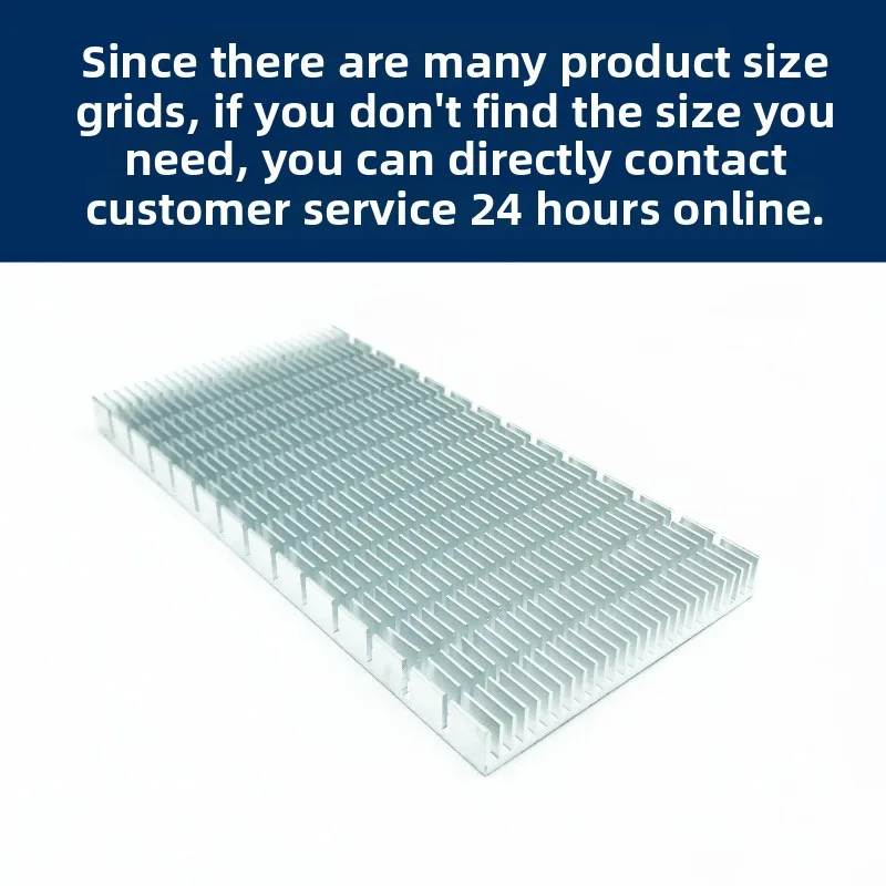 Aluminum Alloy Profile Heatsink 150×74×10mm, for Electronic Chips, High-Power Heat Sink