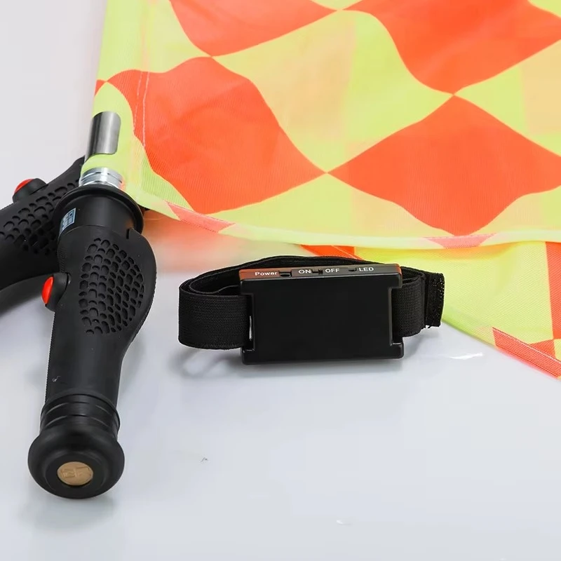 Equipo de entrenamiento y partido de fútbol de calidad, comando de fútbol deportivo, banderas de árbitro electrónico, suministros profesionales para árbitro