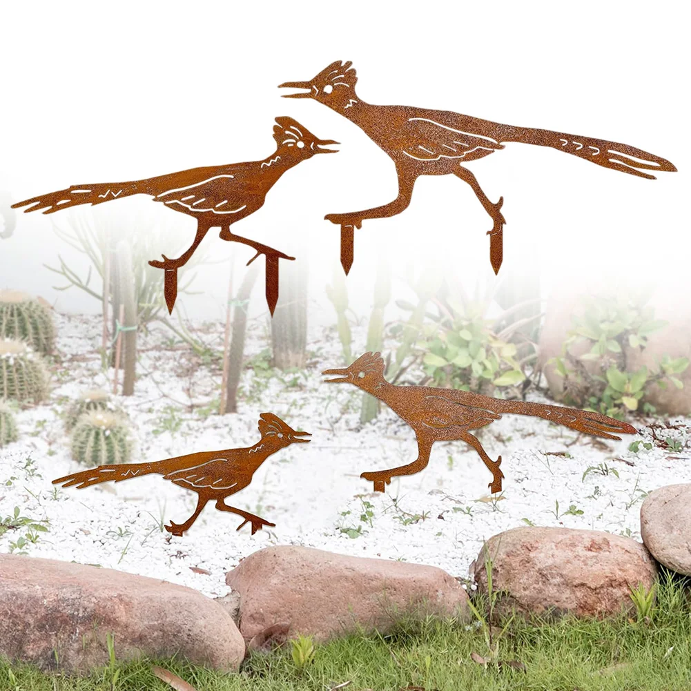 

Набор украшений для сада, художественный газон, лифты на открытом воздухе, совместимые с уличными пространствами, изготовленные из высококачественного металла