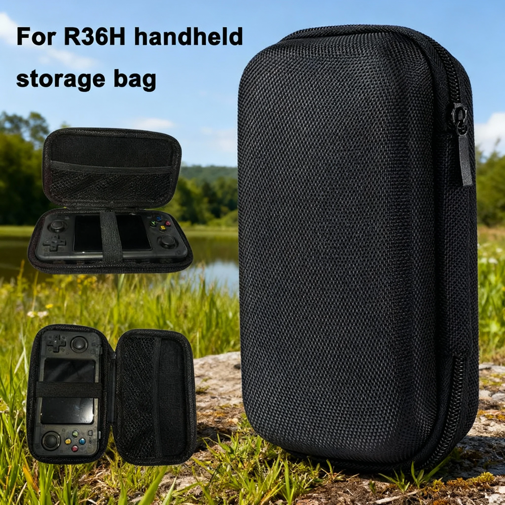 Handheld Gaming Console Portable Carrying Bag For R36H Shockproof Hard Organizers Storage Case Antifall For BOYHOM R36H