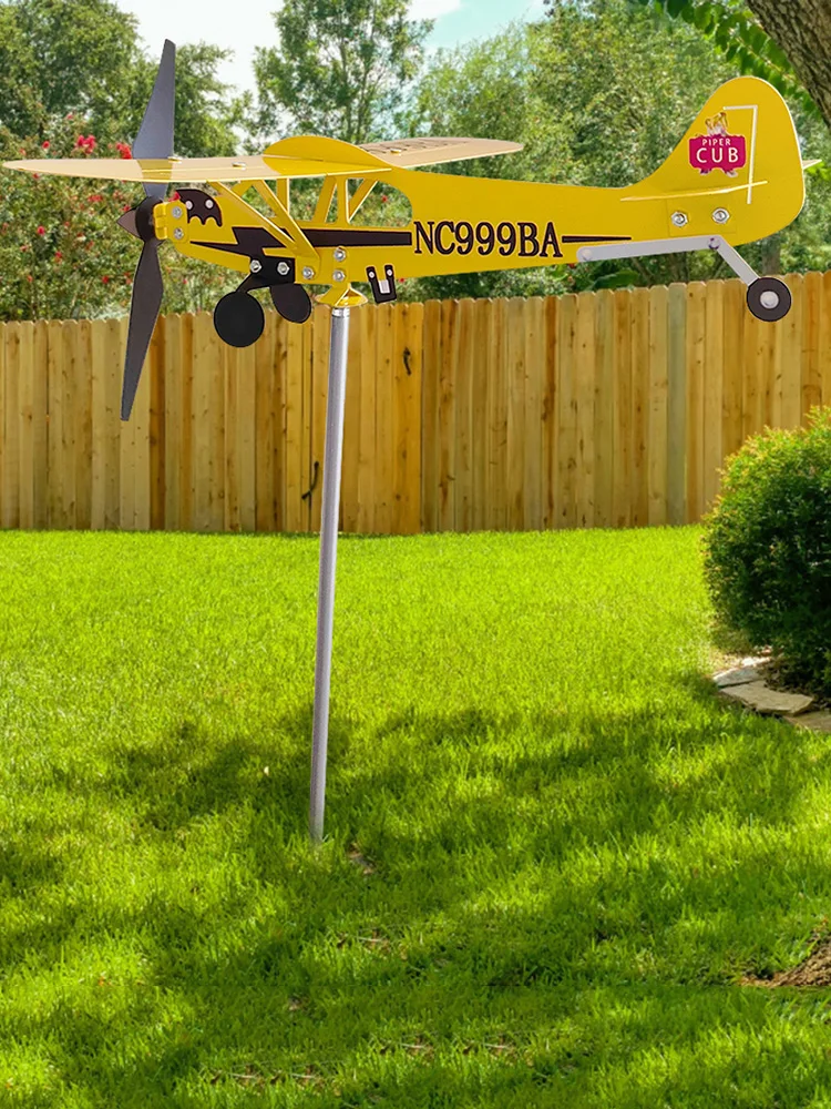 ثلاثية الأبعاد طائرة حديقة الطقس ريشة التوصيل ديكور الإبداعية شيك المكونات في طاحونة المضادة للتآكل مانعة لتسرب الماء الحلي للحديقة في الهواء الطلق