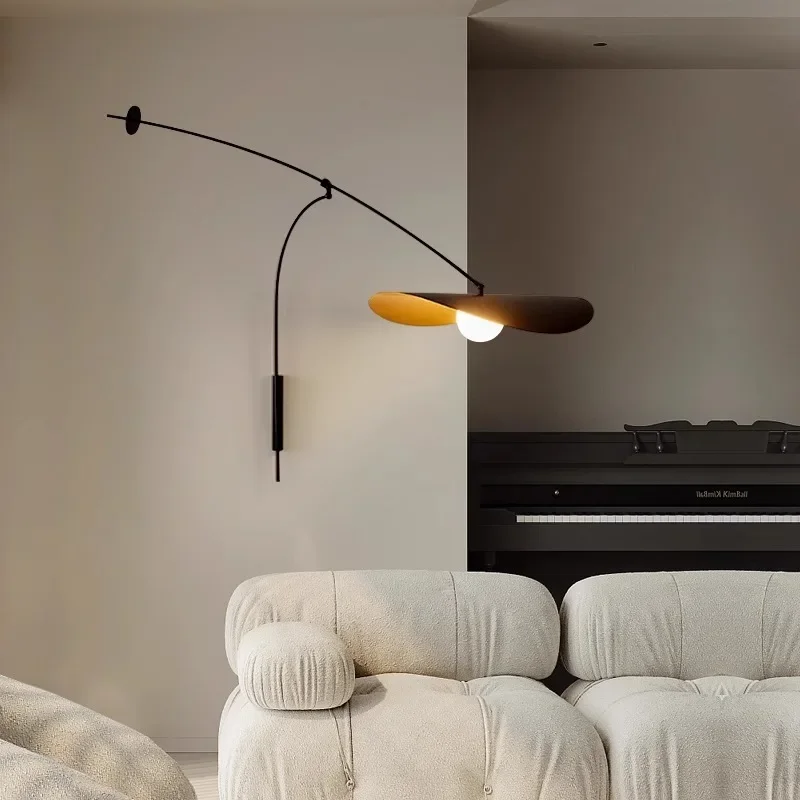 Nordic Retro Grass LED Cap Floor Lamp Living Room Sofa Corner Lights Creative High-grade Fishing Lamp Highlooking Vertical Light