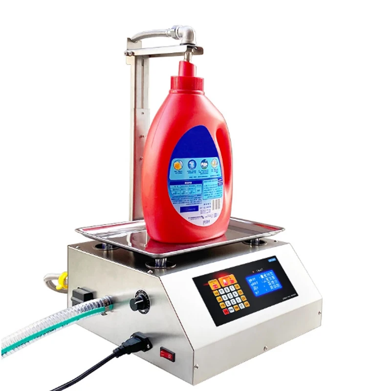 CNC Liquid Filling Machine Water Beverage Drink Perfume Juice Milk Vial Filling Machine 220V 110V