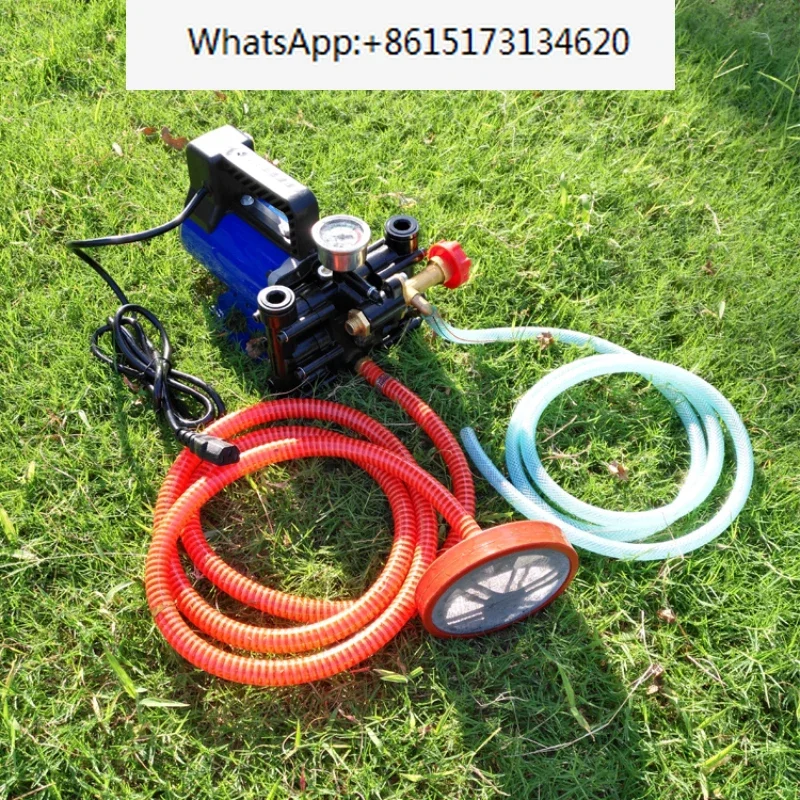 Electric High Pressure Pump Spraying Car Wash Irrigation Sprayer 12V/24V/60V/72V/220V Plunger Agricultural Sprayer