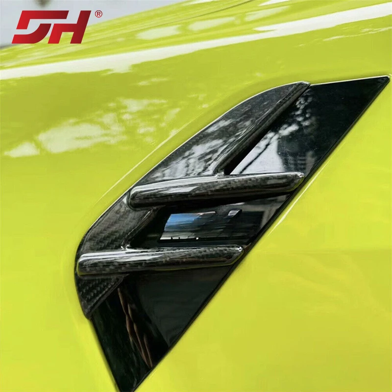BMW M3 G80 2021-2023용 자동차 카본 파이버 접착식 리프 패널 에어 아울렛