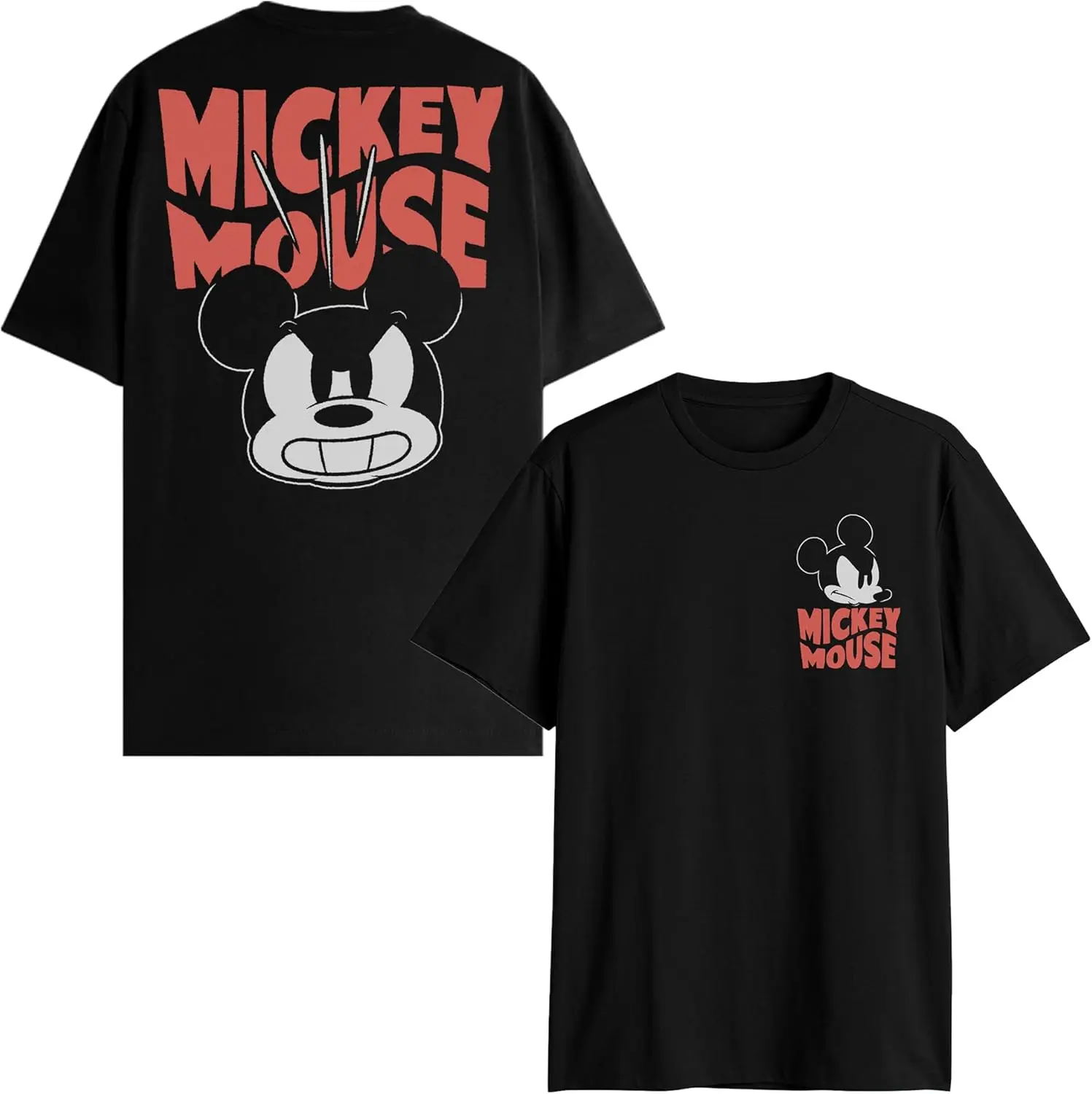 

Disney Angry Mad Mickey Mouse Adult T-Shirt
