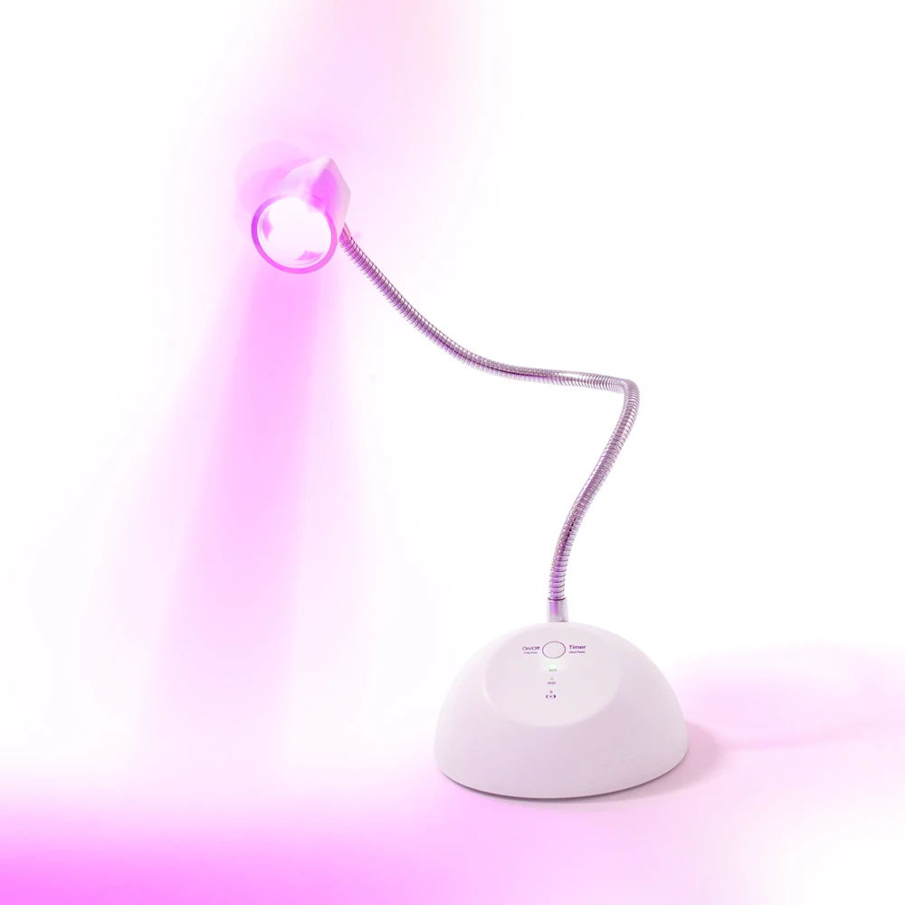 Portable Desktop Focused Beam USB Rechargeable Nail Lamp Cordless Mini Battery 18W UV LED Nail Dryer for Curing Finger