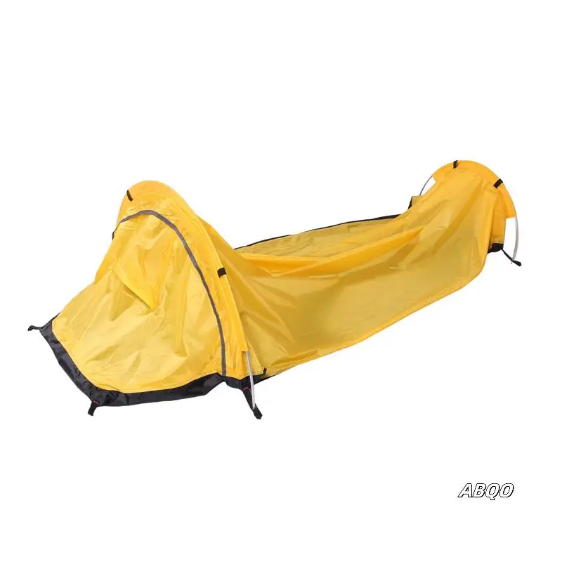 

4X Ultralight Bivvy Tent Single Person Backpacking Bivy Tent Waterproof Bivvy Sack For Outdoor Camping Survival Travel