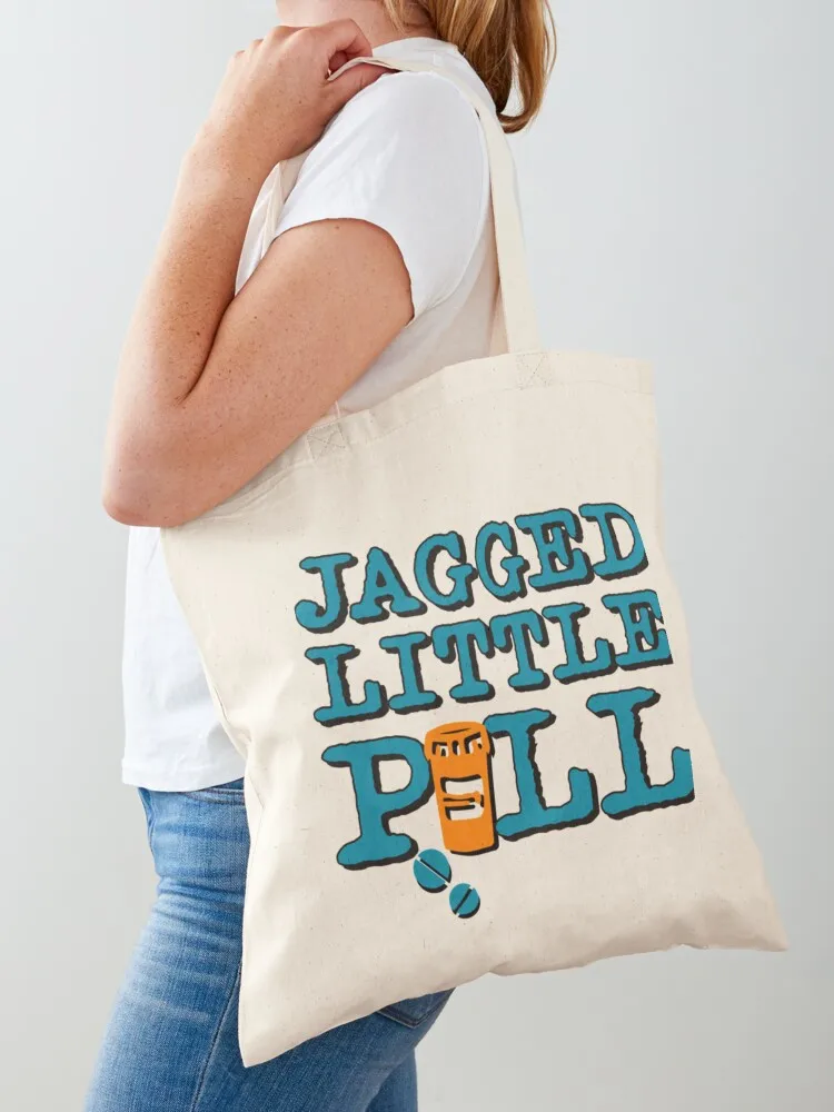 

Jagged Little Pill Tote Bag Canvas shoulder bag tote bag university tote bags cloth bags shoping