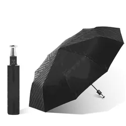 For Mercedes-benz BWM Audi Luxury Car Logo Fully Automatic Folding Three-fold Advertising Business Umbrella