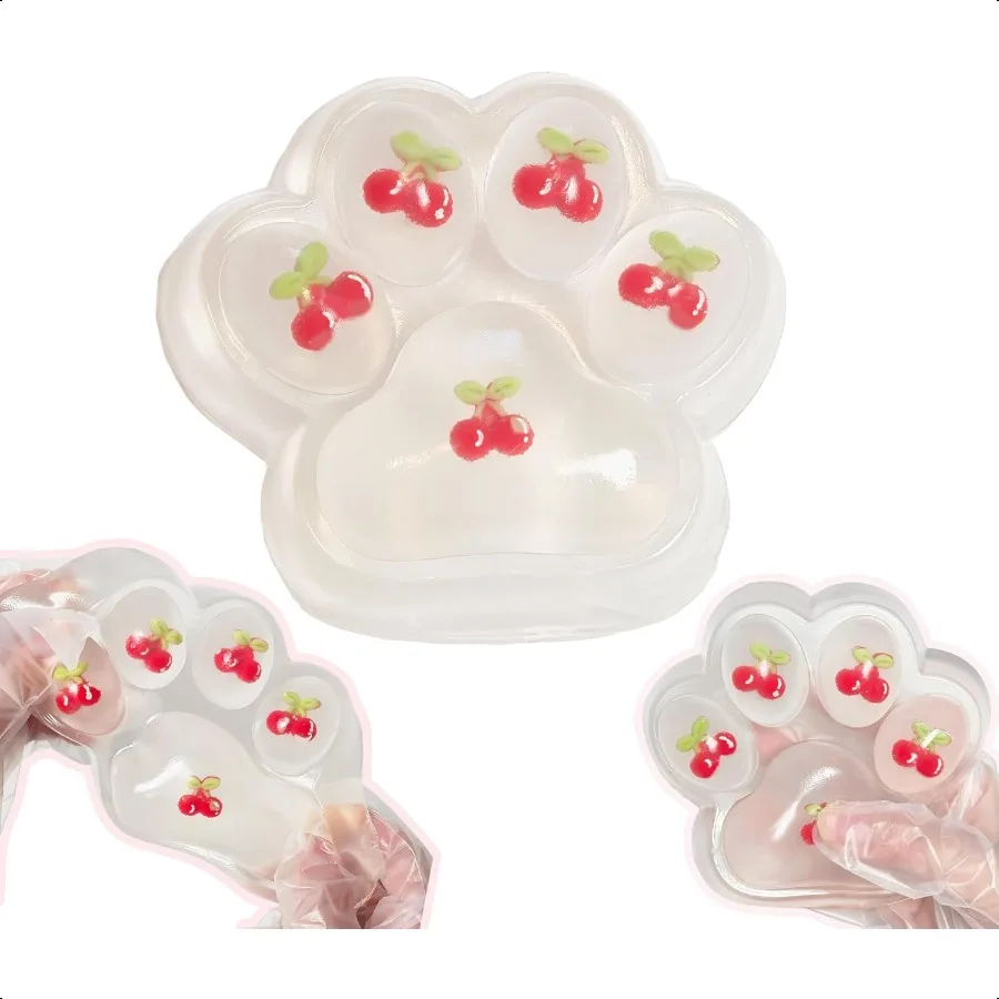 

Большая кошачья лапа Taba Squishy Squeeze Toys 5 дюймов Pink Cute Fufu Squishy Sensory Str Relief Fidget Toys для вечеринок Сувениры Sensory An