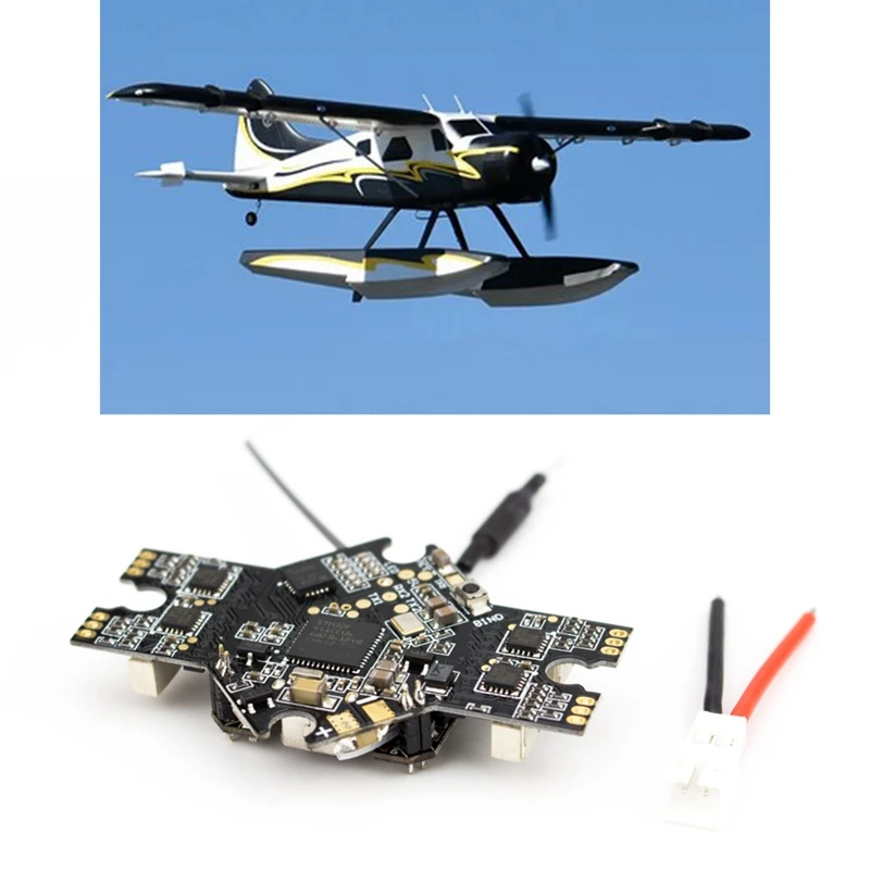 EMAX per modello di aereo Tinyhawk 2 II scheda di controllo principale di ricambio con controllo di volo AIO/trasmettitore/ricevitore