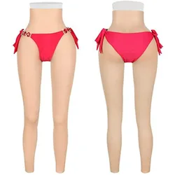 Silicone False Panties Men's Underwear Men's To Women's Cropped Pants Large-scale Event Performance Clothing