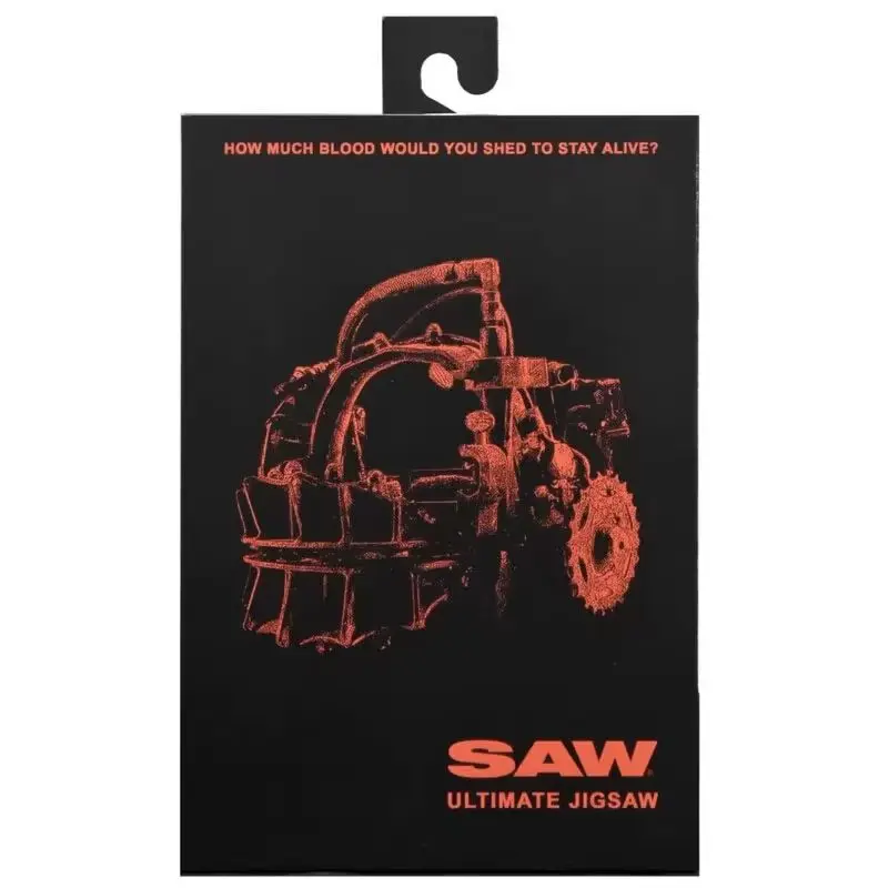 쏘 지그소 레드 로브 액션 피규어 네카 60612 피규어 애니메이션 GK 스태츄 만화 피규린 장난감 모델 장식품 할로윈 장난감 어린이용