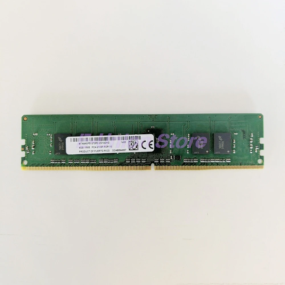 Mémoire serveur 752367-081 774169-001 726717-B21 4 Go DDR4 2133 PC4-2133P REG RAM