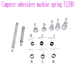 Tajima parti di ricamo GN FD KN supporto per barra dell'ago filo pressa per avvolgimento molla per piede B muslimexlimah China Machine