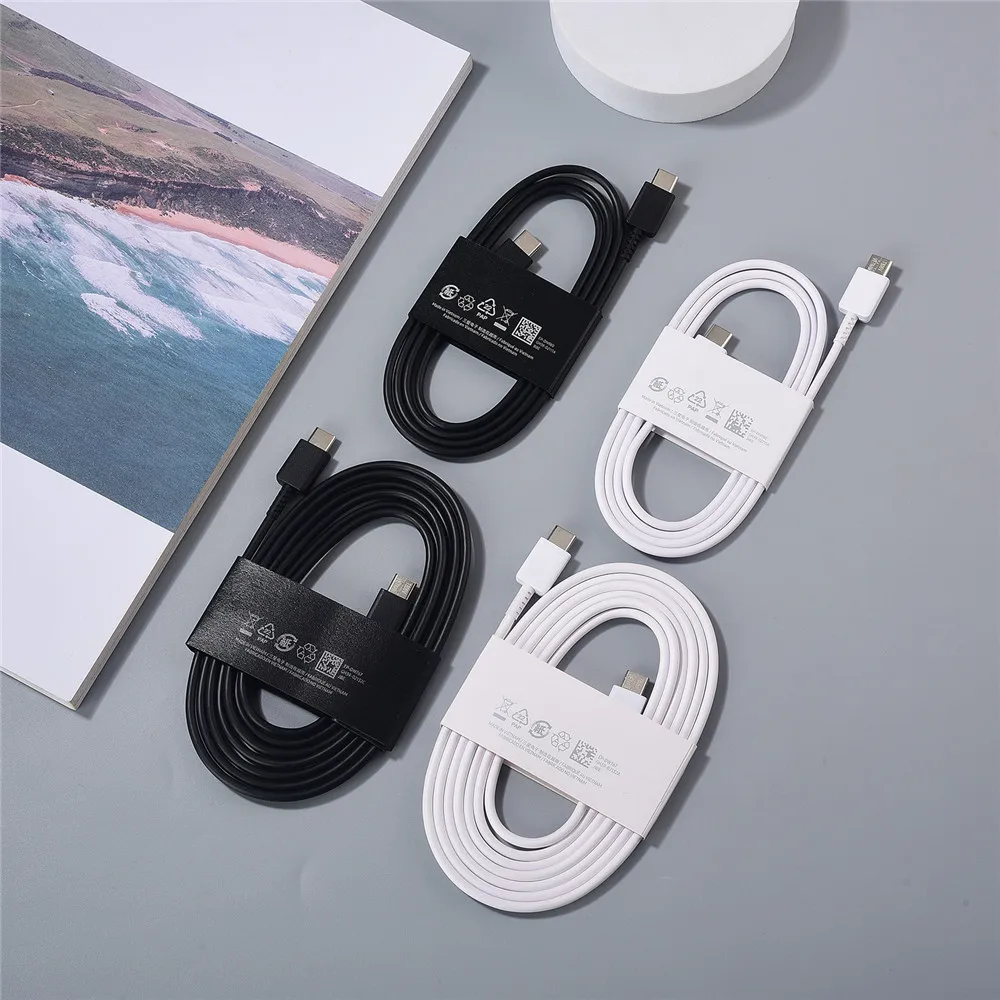 

Для Samsung 3A PD Usb-кабель 25 Вт 45 Вт Тип C к Типу C Шнур для быстрой зарядки Для Galaxy S24 S23 S22 Note 20 Ultra Plus S21 S20 FE