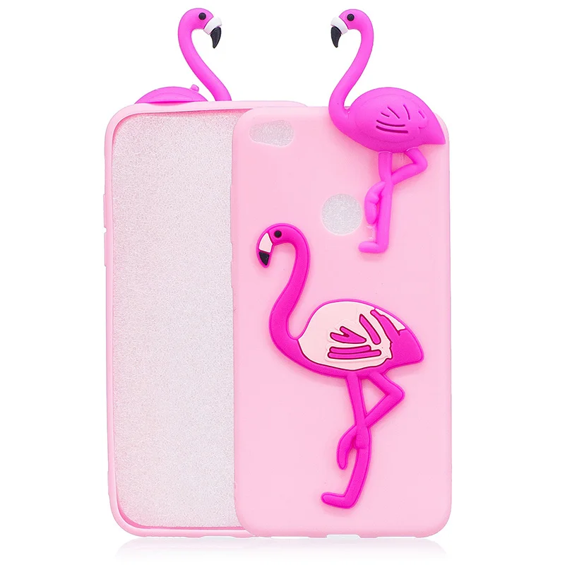 Cover For Huawei P8 Lite 2017 Soft Silicone Case Cute Cartoon 3D Unicorn Cat For Huawei P 8 Lite 2017 / Honor 8 Lite Phone Cases