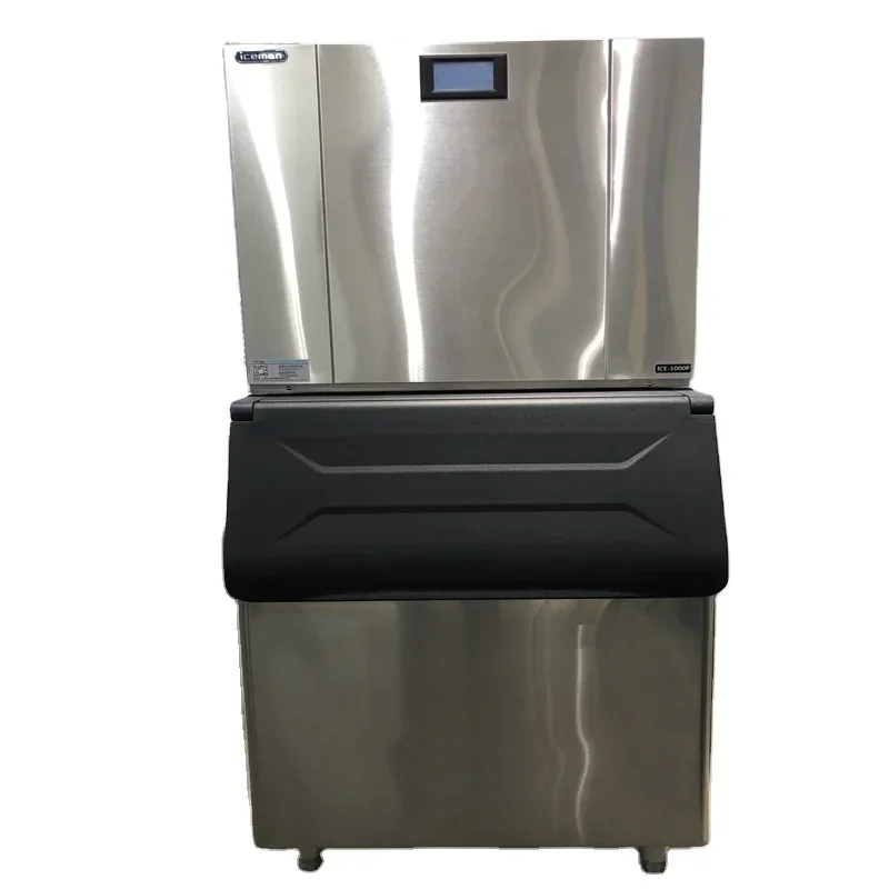 

ICE-1300P cube ice maker machine stainless steel 600 kg ice making machine commercial