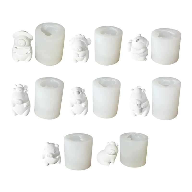 

Silicone Mold Capybara Shaped Mould for Custom Aromatherapys