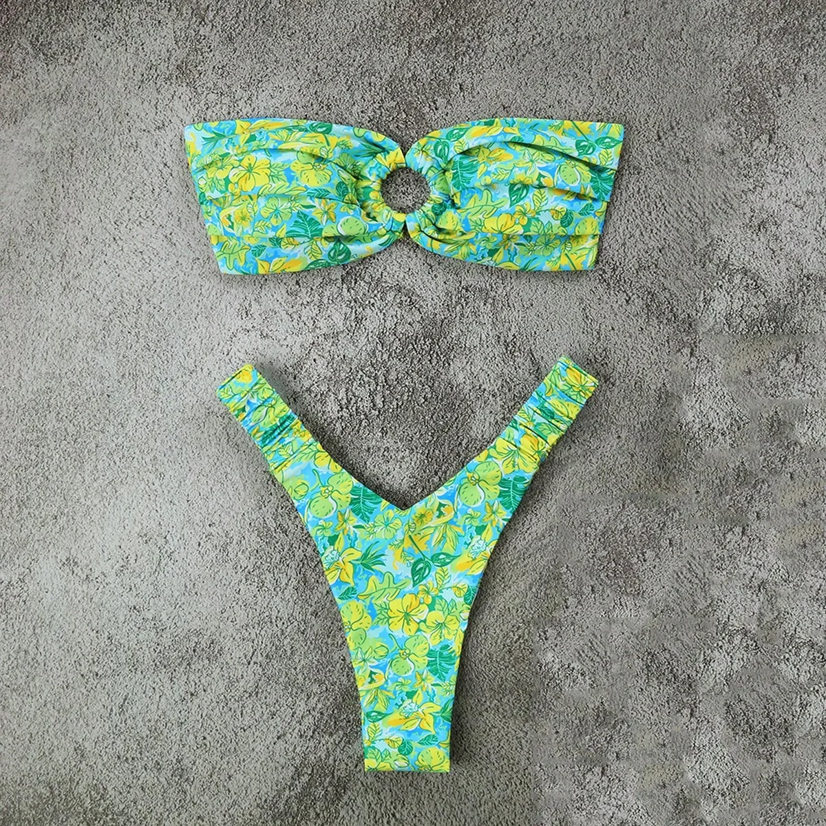 Micro Bikini Push Up Women Swimsuits 2025 Sexy Female Swimwear Brazilian Bikini Set Thong Biquini Swim Suits Print Beachwear