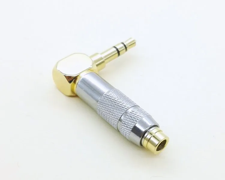 L-Shape 3.5มม.Balanced 50โอห์ม/75โอห์ม/110Ohm/150Ohm ความต้านทานอะแดปเตอร์ปลั๊กสำหรับ HiFi/หูฟัง/AMP โทรศัพท์