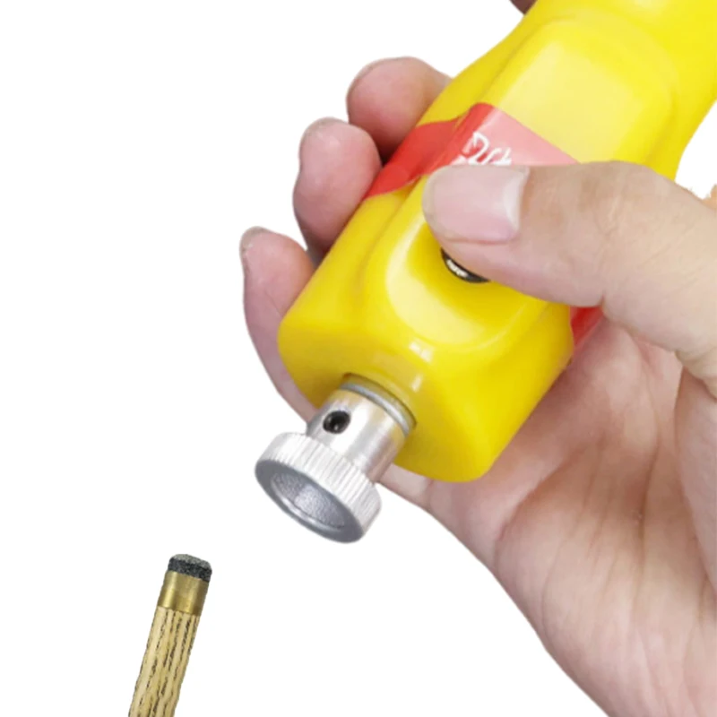 الكهربائية البلياردو جديلة تلميح المشكل البلياردو بركة تلميح Scuffer المشكل المحمولة تجمع جديلة تلميح الضابط وأداة إصلاح للتغيير #2