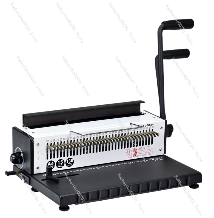 8-Inch A5 Desk Calendar Calendar Punching Pressure Ring Bookbinding Machine Twin Coil Punching Bookbinding Machine