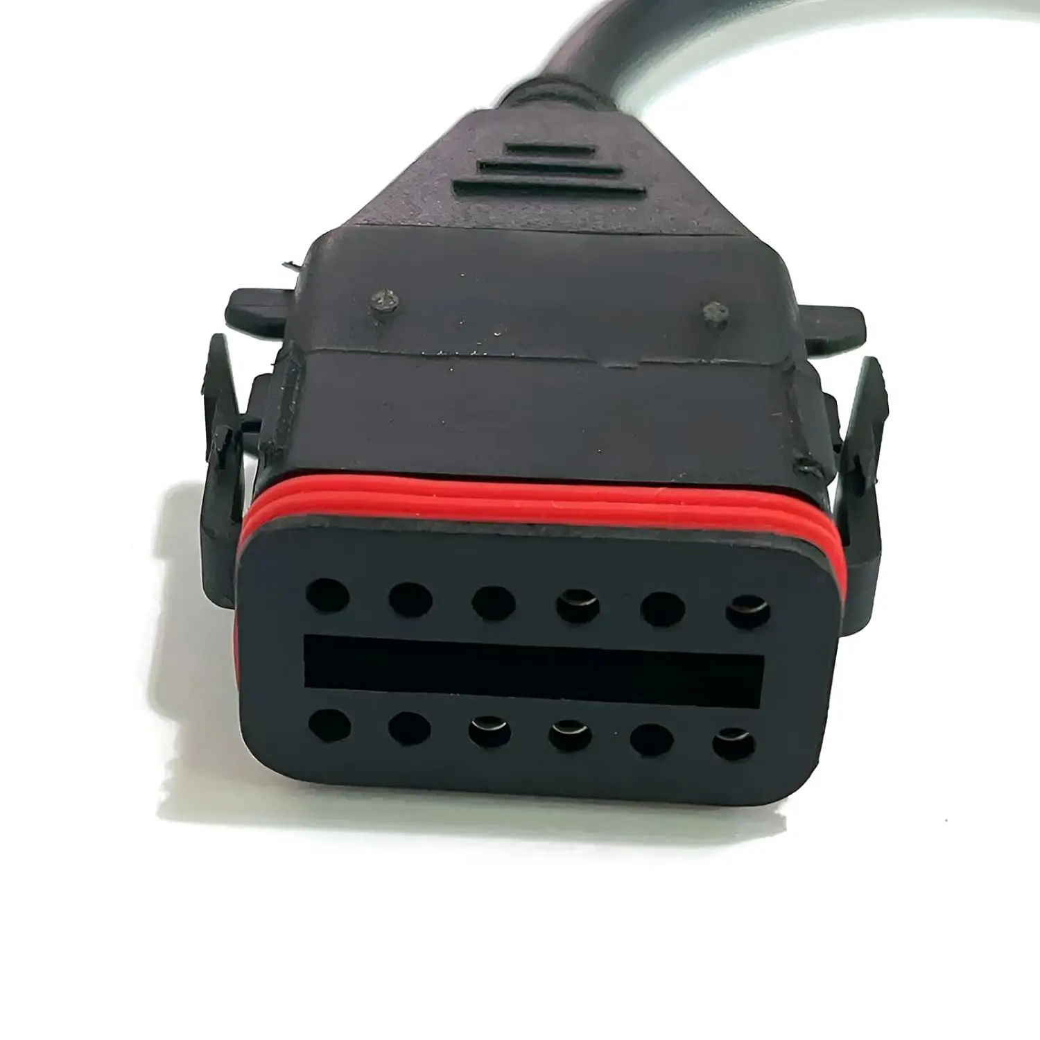 كابل تشخيص Obd2 لكوماتسو 12 دبوس، محول Cummins Inline6، كابل سلك obd ii