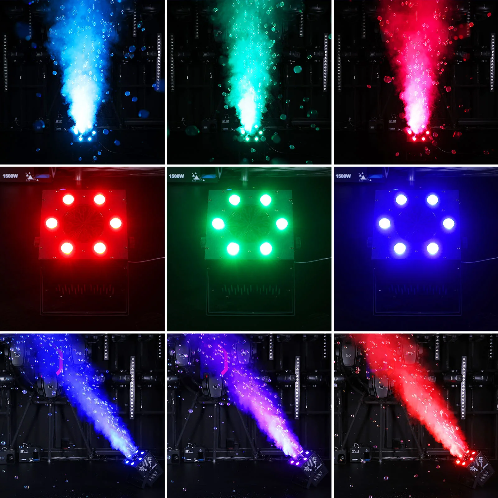 Butoy Mini Smoke Bubbles Machine 600W Wireless Remote Control DMX Bubble Sprayer for Wedding Outdoor Party Dancing Show