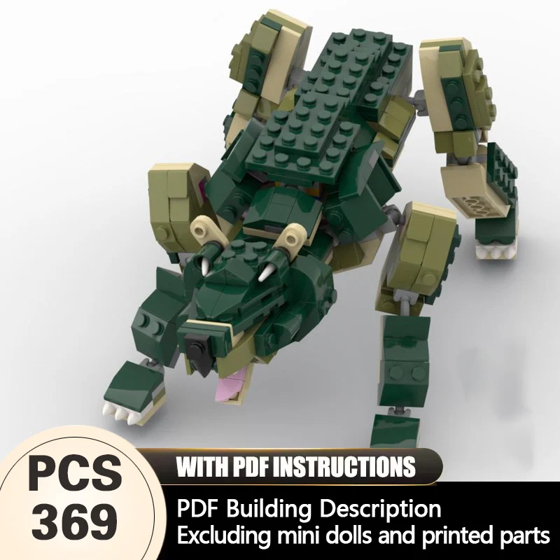 

Creators Animal Series Model MOC Building Bricks Grizzly Bear Modular Technology Gifts Holiday Assemble Children Toys Suit