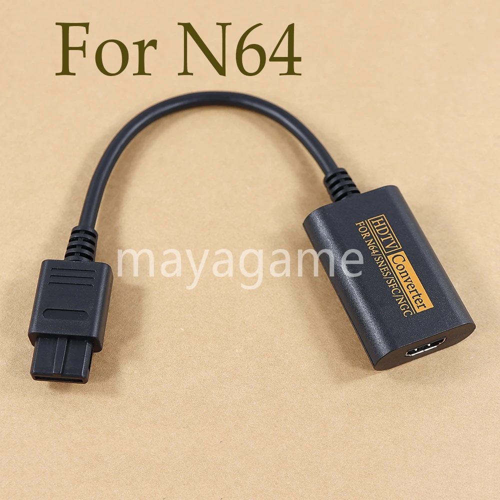 

4pcs For N64 SNES SFC NGC HDTV HDMI-compatible Converter Game Console Video Adapter 1080P