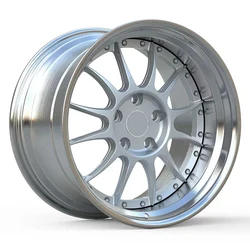 Forged Wheel for Bbs Wheels Sliver CNC 22 Inch 5x114.3 Aluminium Alloy Forged Car Wheels Custom Logo Accepted