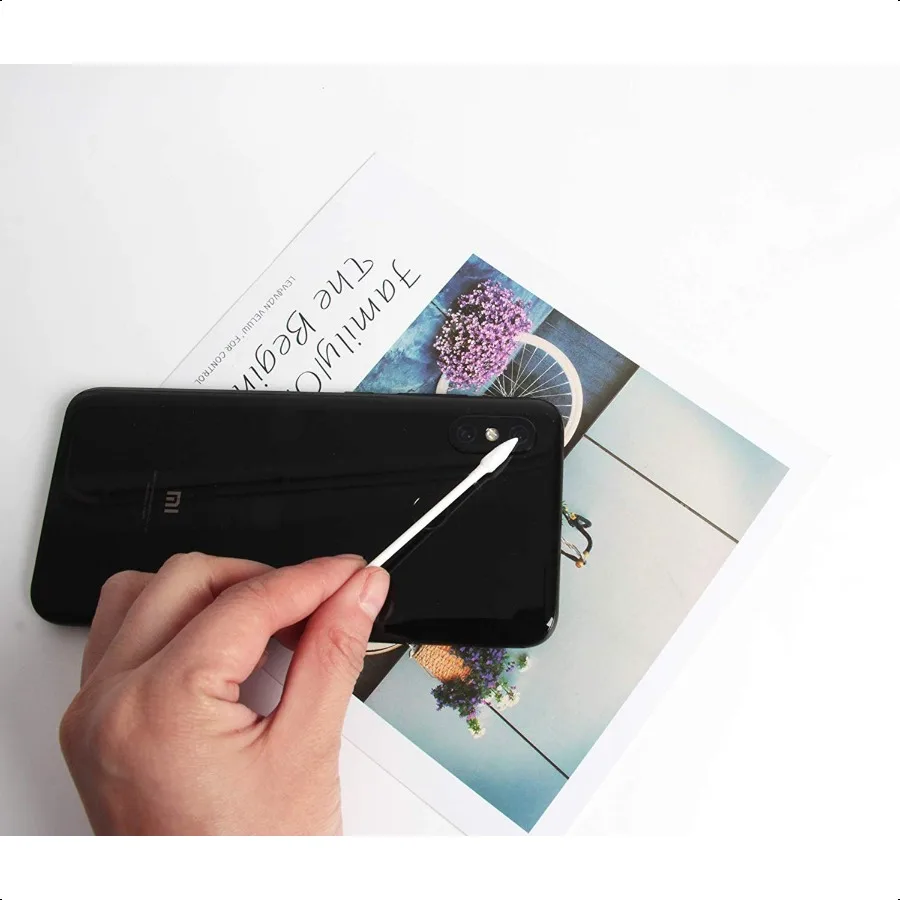 800 قطعة من مسحات القطن ذات الرؤوس المزدوجة وأطراف دقيقة وأعواد قطنية ورأس حلزوني متعدد الأغراض وآمن وعالي الامتصاص وتنظيف صحي