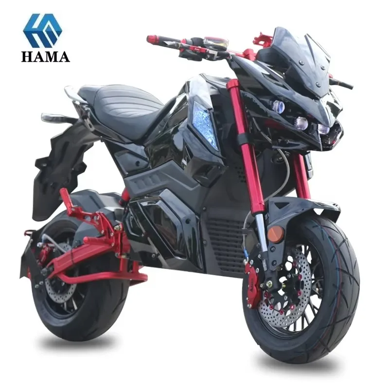 

2025 Newest HAMA Powerful 2000W 3000W Electric Racing Motorcycle 72V Off Road Sportbik Moto Electric Motorcycle Adult Dirt Bike