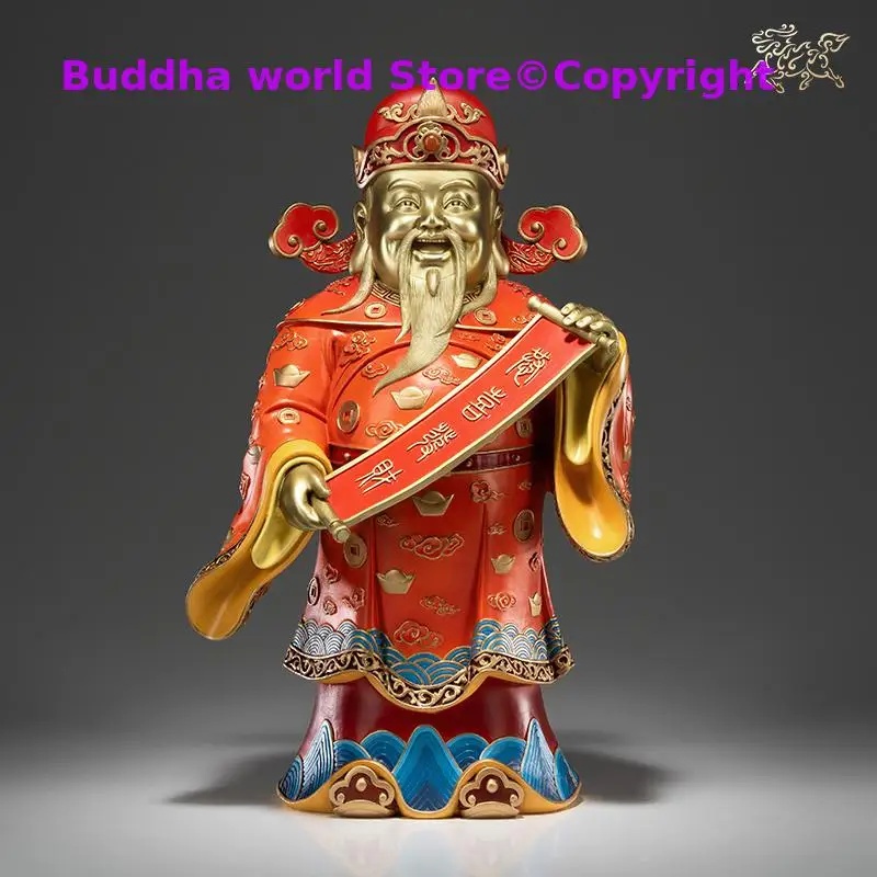 

Southeast Asia TOP grade HOME SHOP Company Business booming Recruit wealth GOOD LUCK God of wealth CAI SHEN YE buddha LARGE