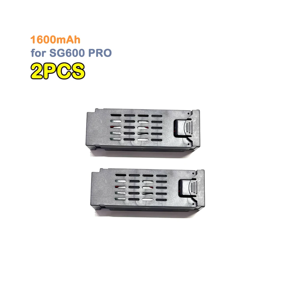 7.4V 1600mAh SG600 PRO Battery / 2200mAh SG600 MAX Brushless Racing Football Drone Battery Spare Part Accessory 1/2/3/4PCS