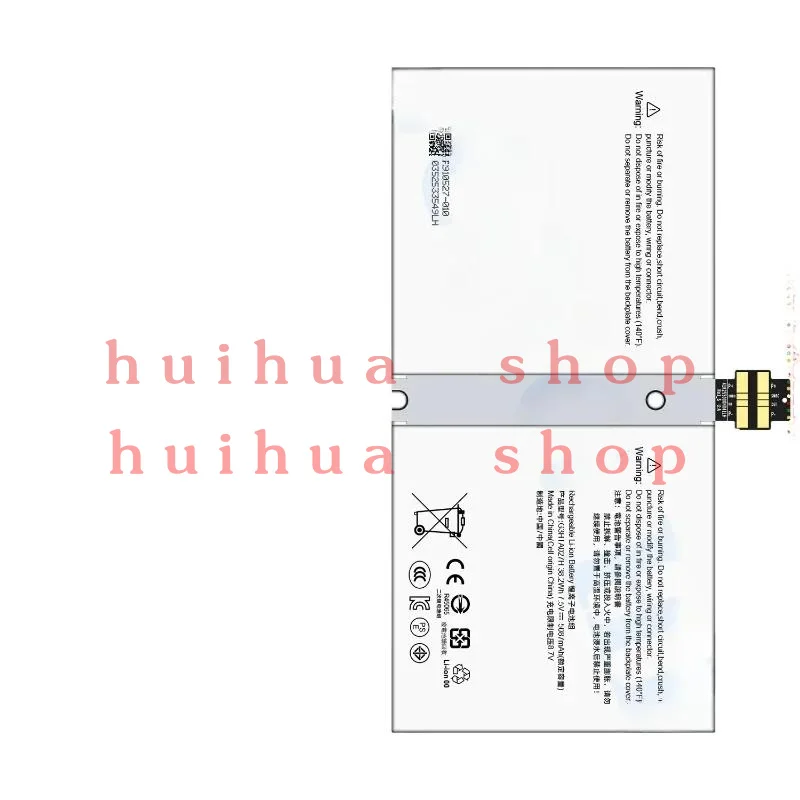 

Новый аккумулятор для ноутбука G3HTA027H DYNR01 для Microsoft Surface Pro 4 1724 12,3 дюйма, планшет 7,5 В, 5087 мАч, высокое качество