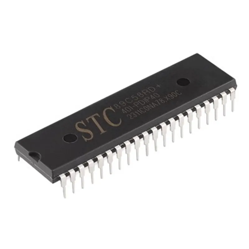 1PCS Original authentic STC89C58RD+40I STC89C52RC-40I STC89C516RD+40I-PDIP40 STC microcontroller/microcontroller chip