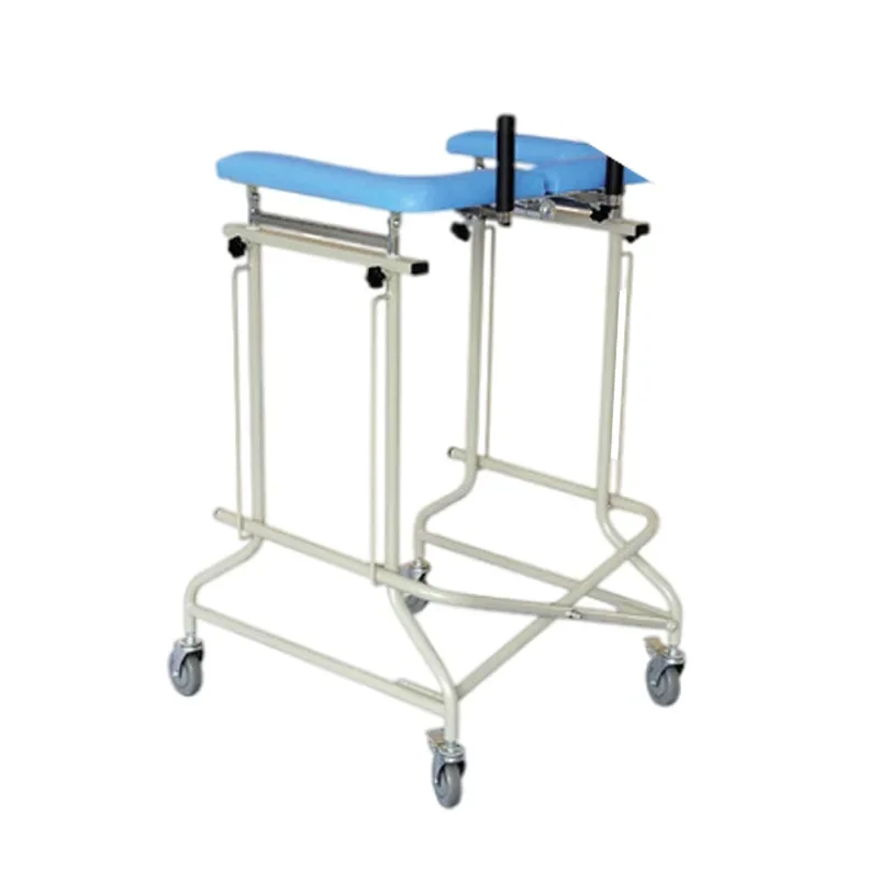 

Foldable four-wheel aid, walking training rehabilitation walker