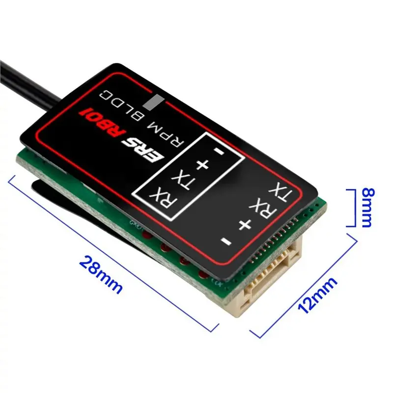 For Expresslrs PWM Receiver Brushless Motor Tachometer ERS-RB01 View Real-Time Motor Speed Data